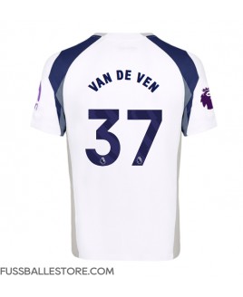 Günstige Tottenham Hotspur Micky van de Ven #37 Heimtrikot 2025-26 Kurzarm